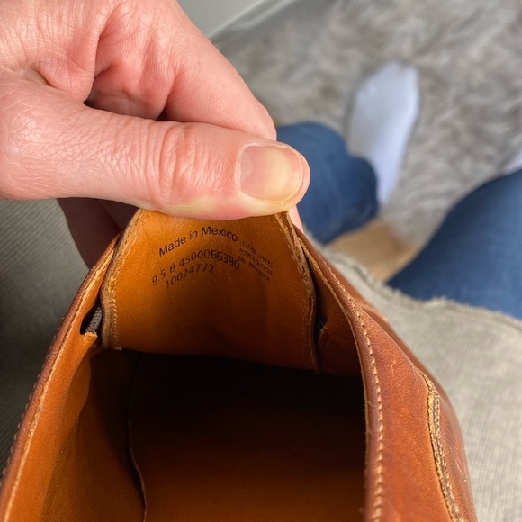 Ariat two24 Austen Brown Leather Oxford Shoes - Picture 8 of 9